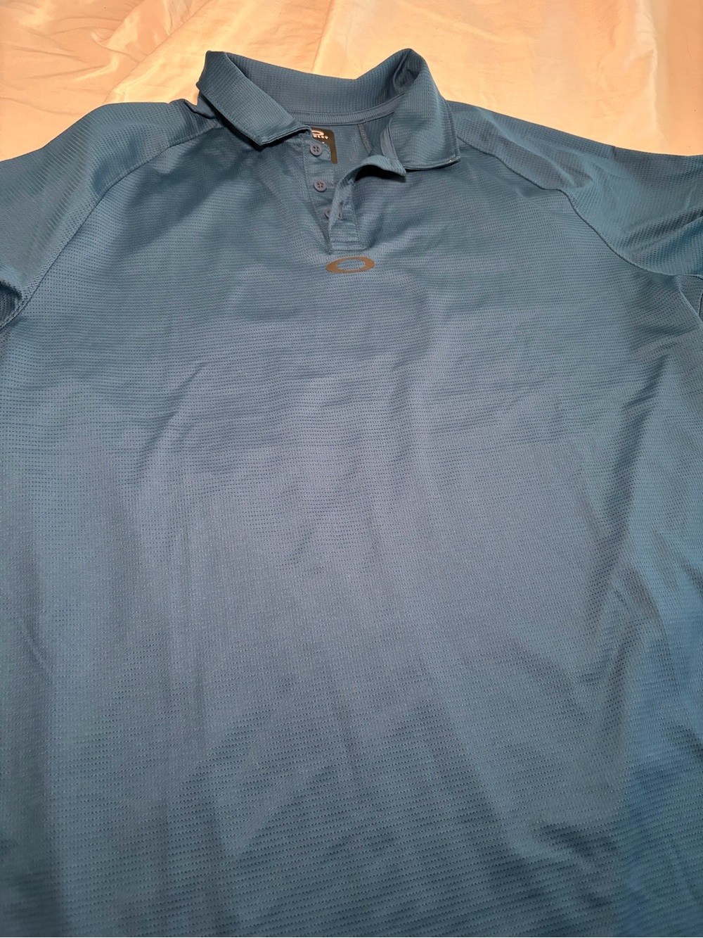 Oakley Men's XL Red Performance Polo Shirt Short Sleeve